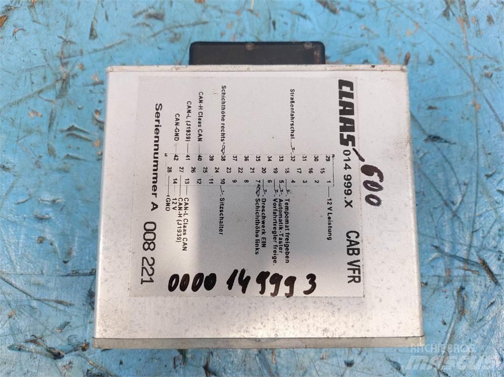 CLAAS Lexion 600 Sähkö ja elektroniikka