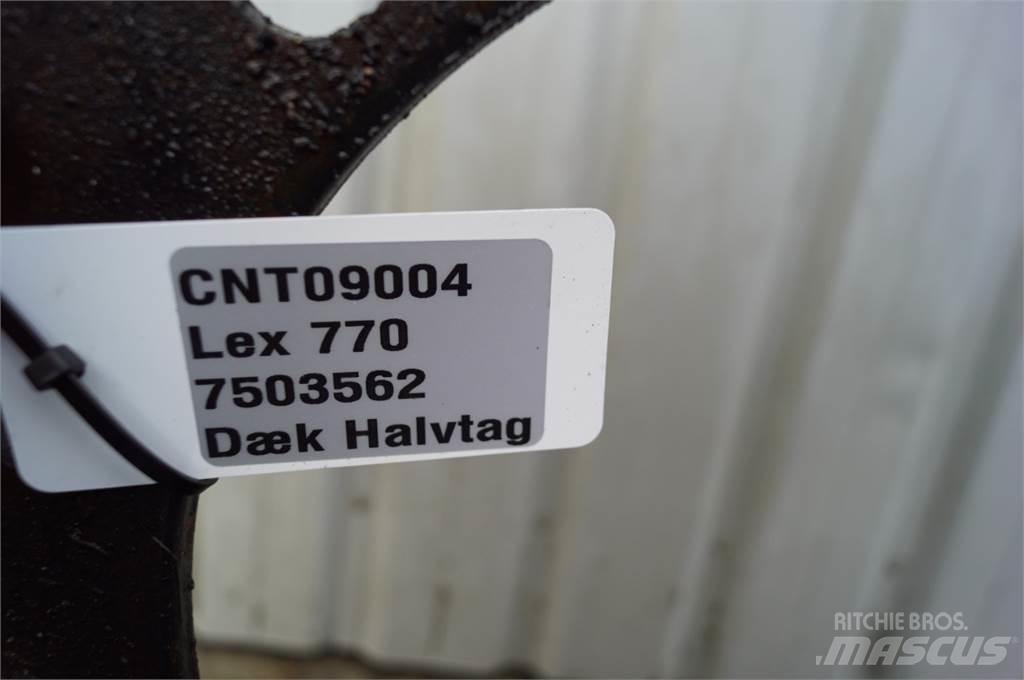 CLAAS Lexion 770 Lisävarusteet ja komponentit