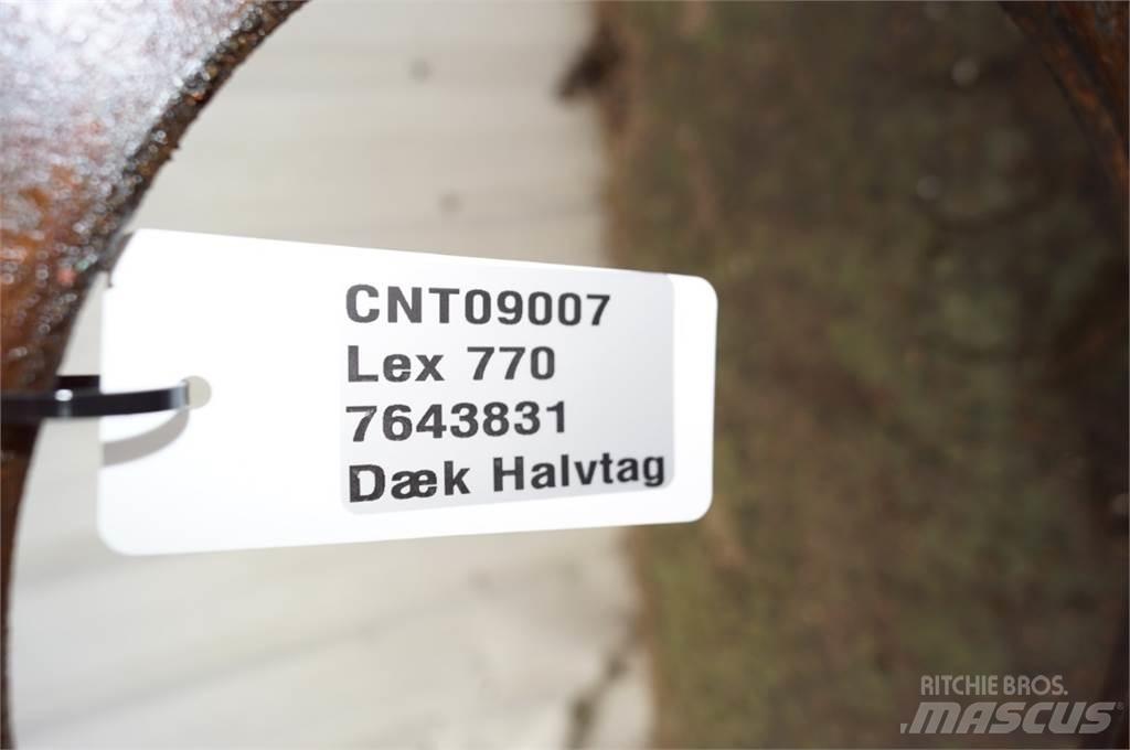 CLAAS Lexion 770 Lisävarusteet ja komponentit