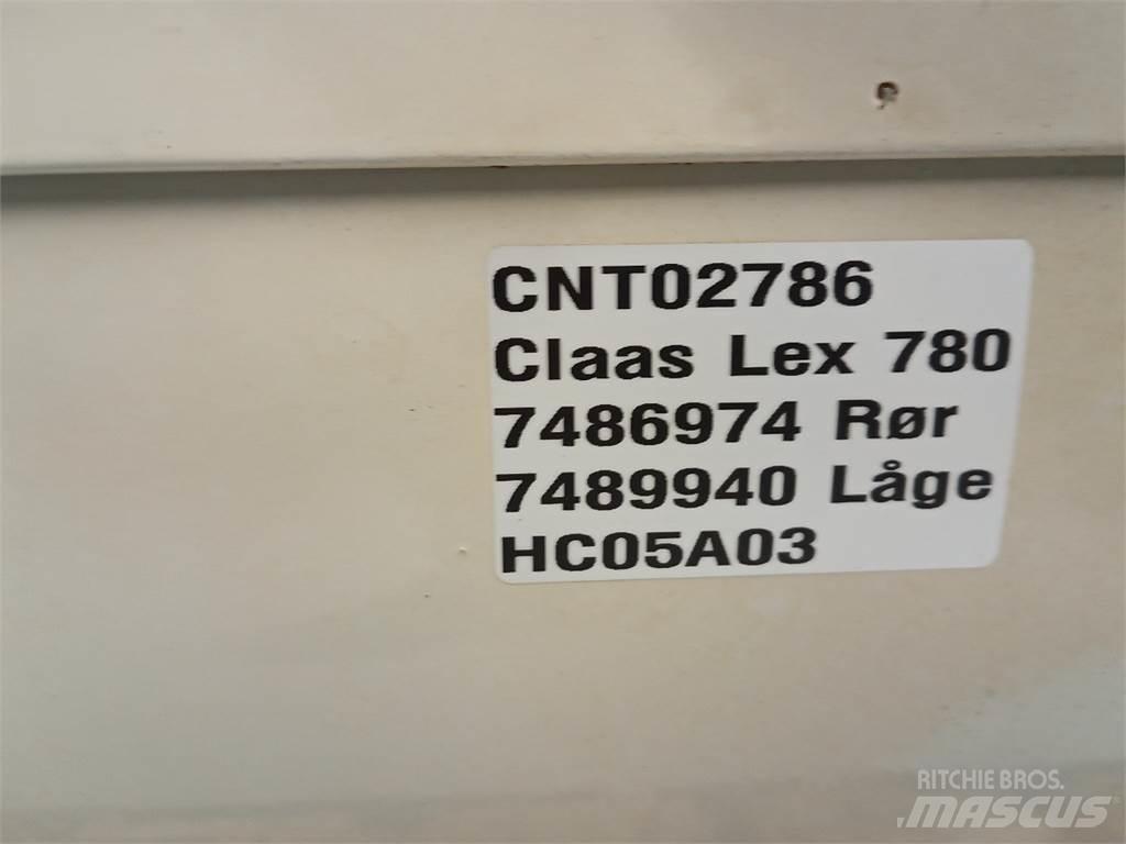 CLAAS Lexion 780 Lisävarusteet ja komponentit