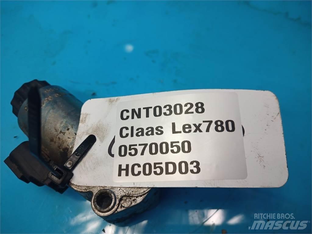 CLAAS Lexion 780 Hydrauliikka