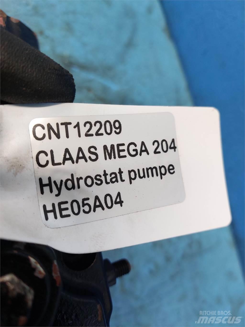 CLAAS Mega 204 Hydrauliikka
