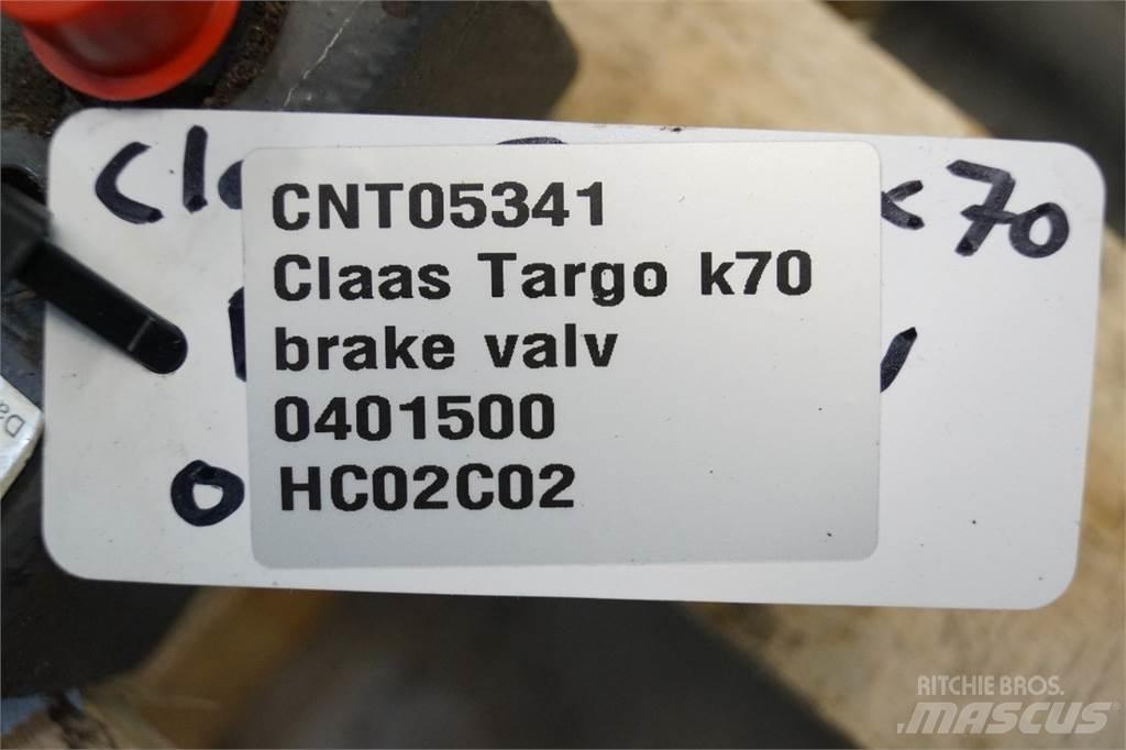 CLAAS Targo K70 Hydrauliikka
