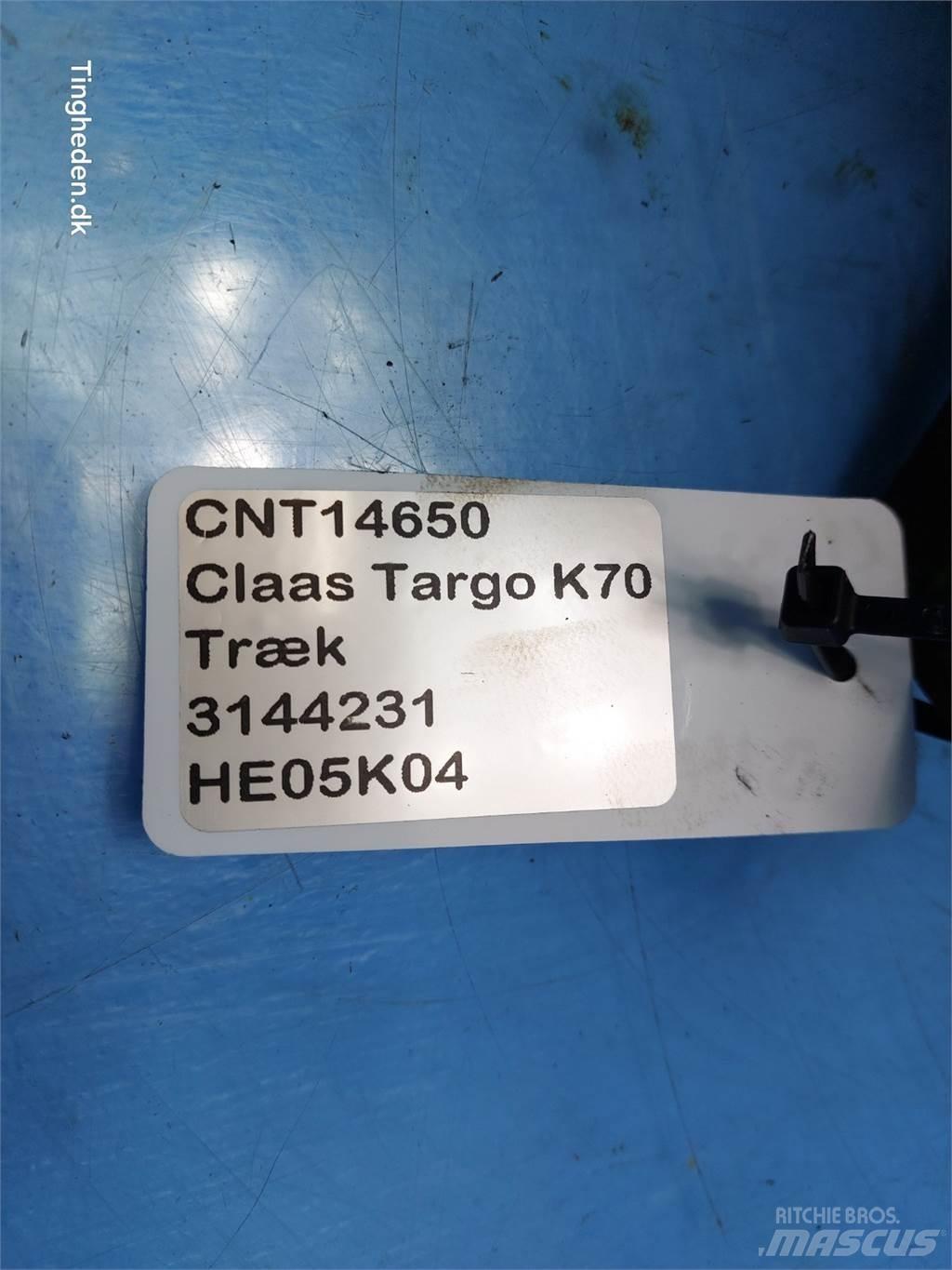 CLAAS Targo K70 Pikakytkimet