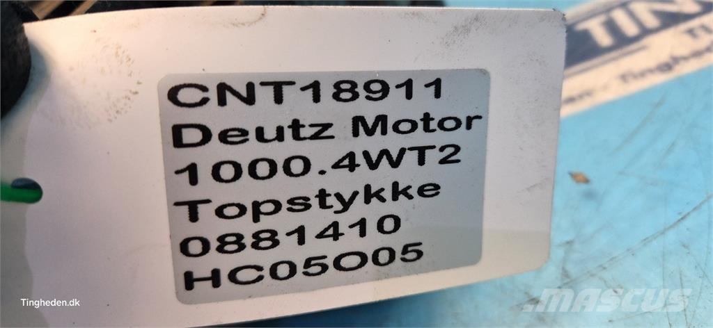 Deutz 1000.4WT2 Moottorit