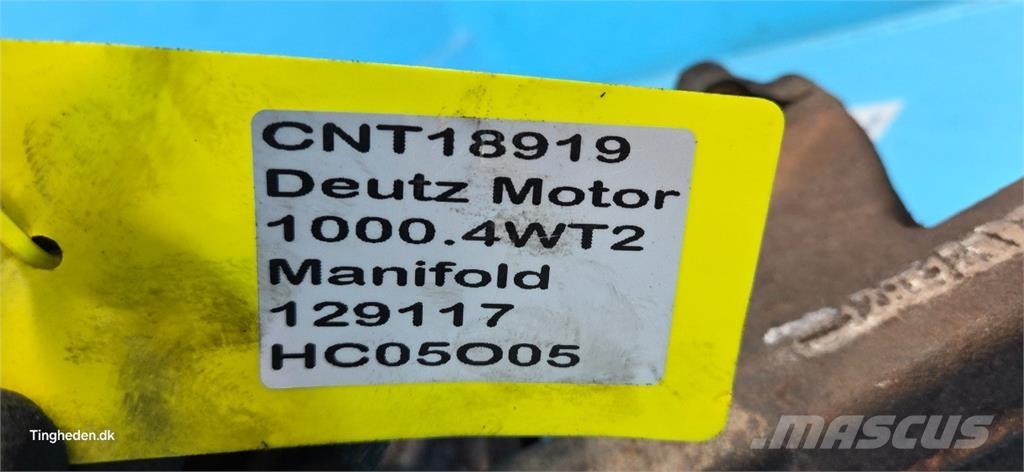 Deutz 1000.4WT2 Moottorit