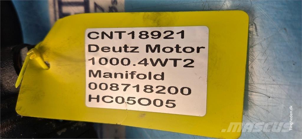 Deutz 1000.4WT2 Moottorit
