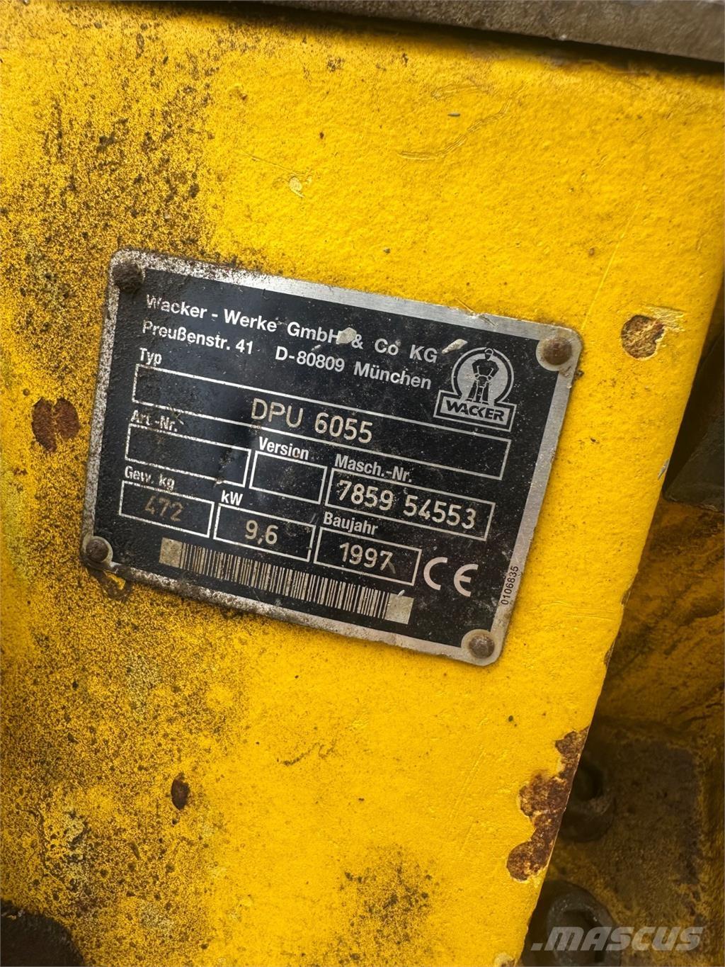  DPU6055 Tärylevyt
