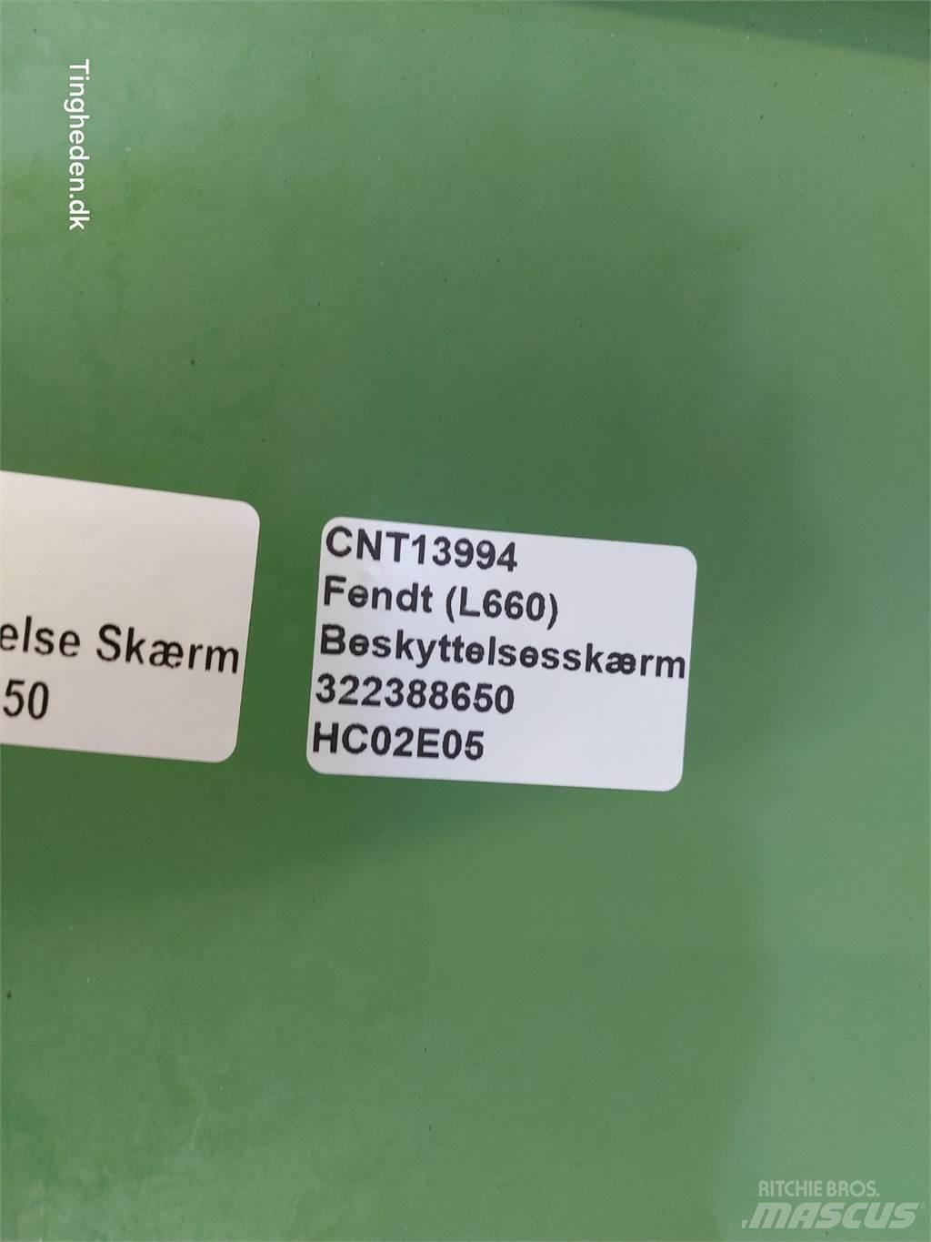 Fendt 763 Lisävarusteet ja komponentit
