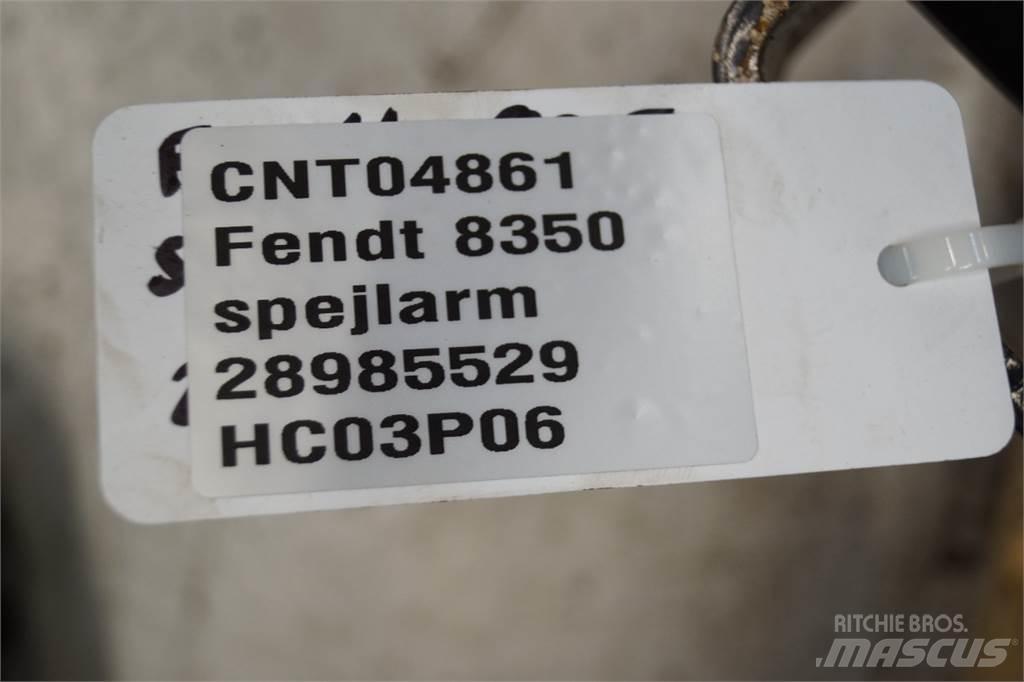 Fendt 8350 Ohjaamo ja sisusta