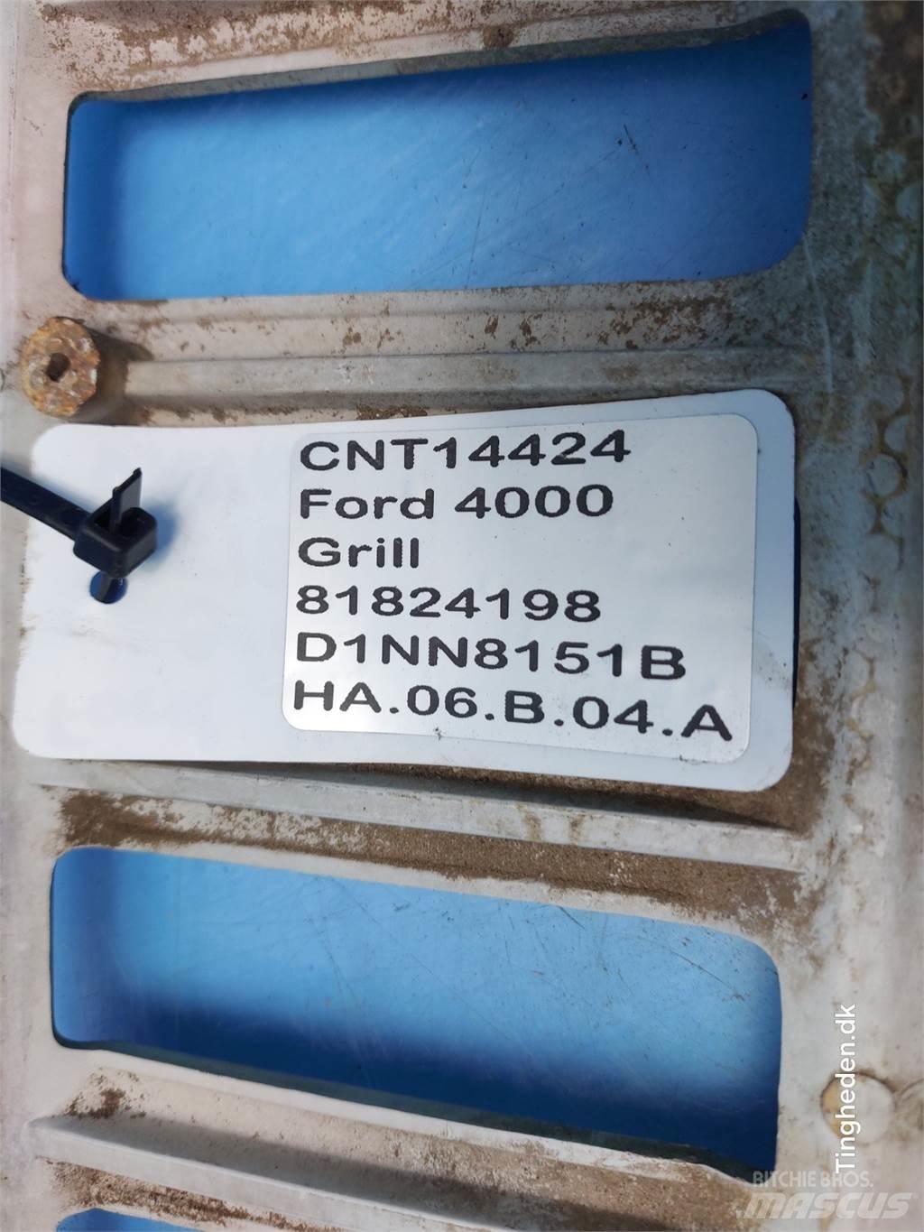 Ford 4000 Lisävarusteet ja komponentit