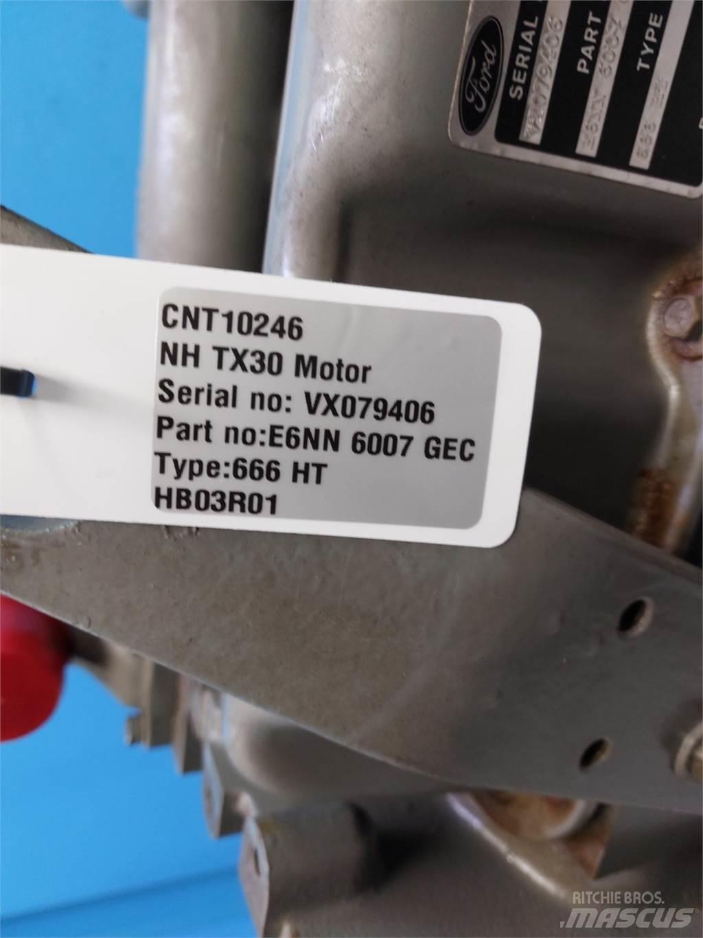 Ford 666HT Moottorit
