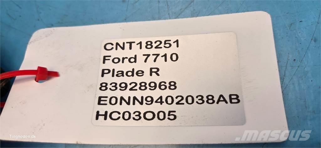 Ford 7710 Lisävarusteet ja komponentit