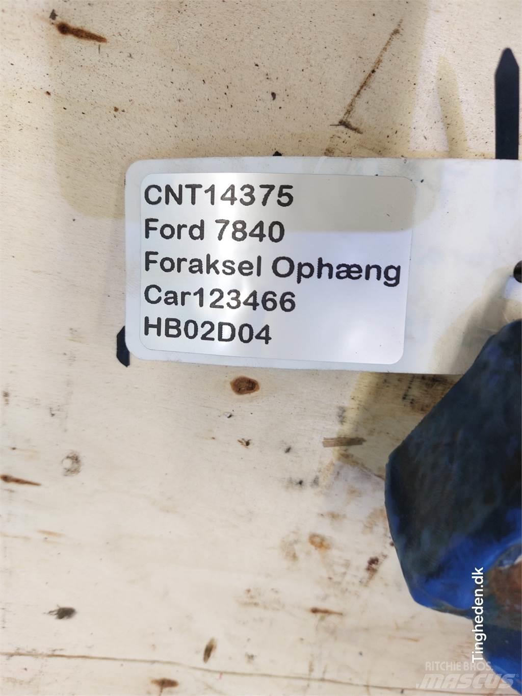 Ford 7840 Lisävarusteet ja komponentit