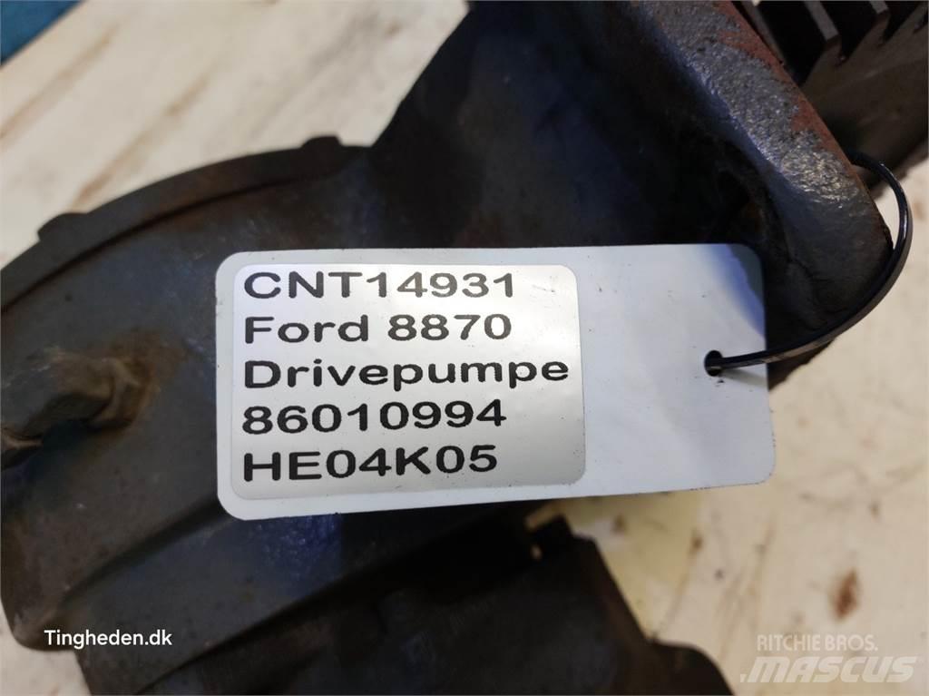 Ford 8870 Hydrauliikka