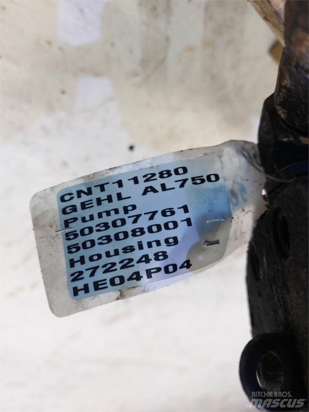 Gehl AL750 Hydrauliikka