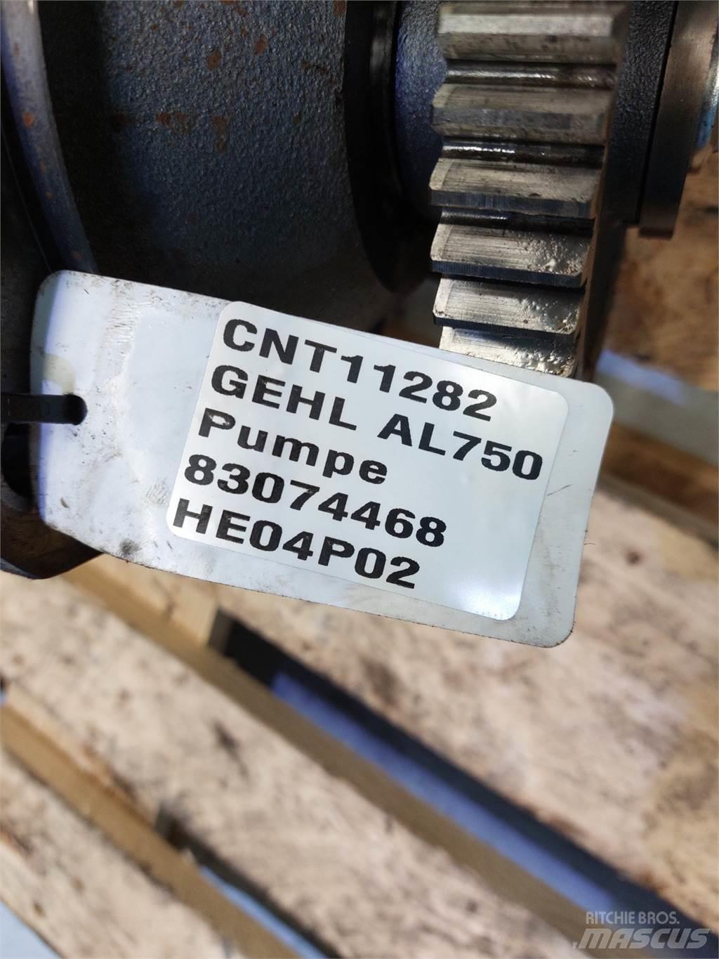 Gehl AL750 Hydrauliikka