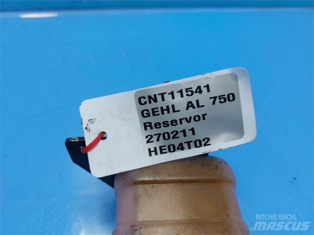 Gehl AL750 Hydrauliikka