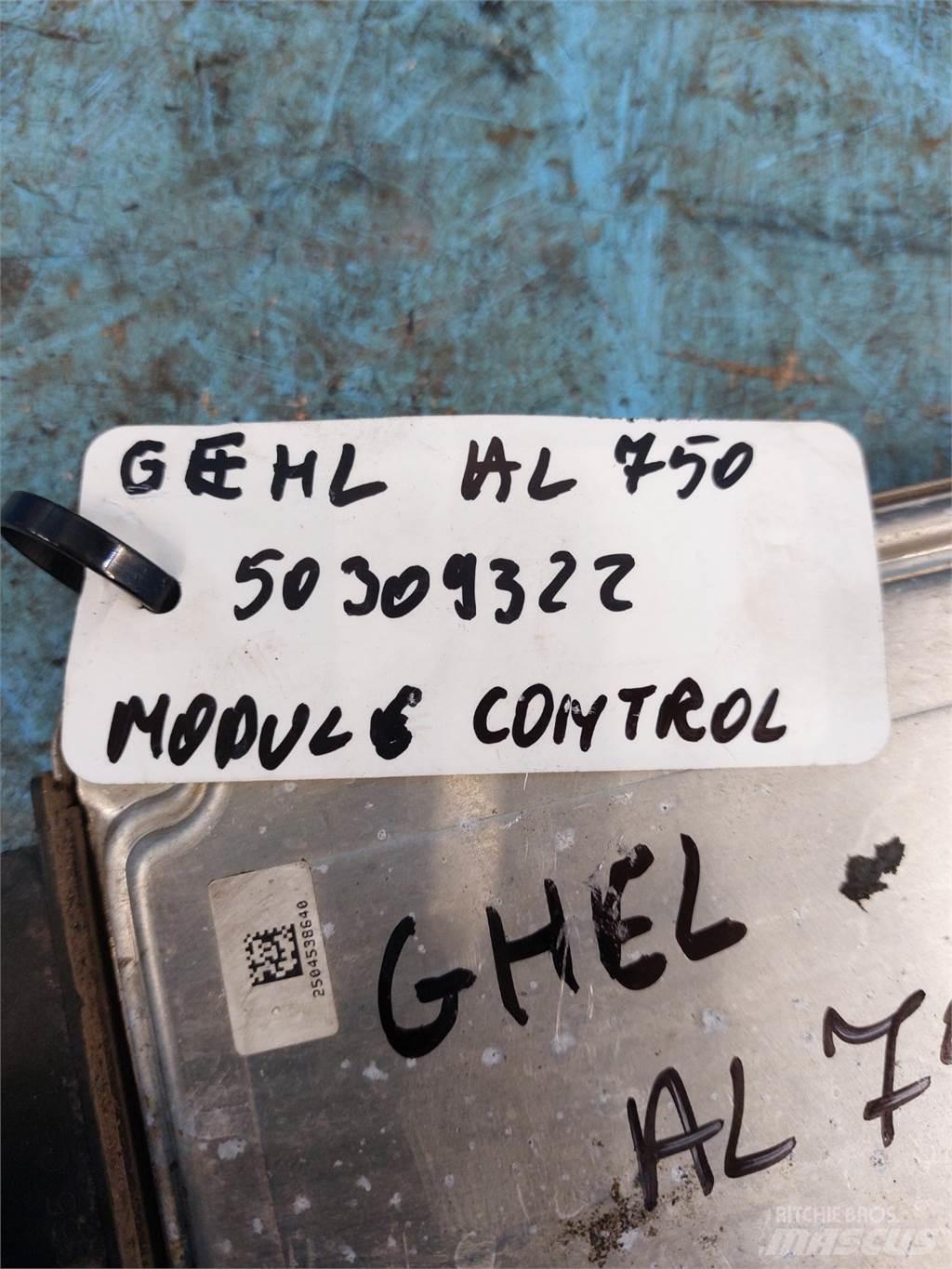 Gehl AL750 Sähkö ja elektroniikka