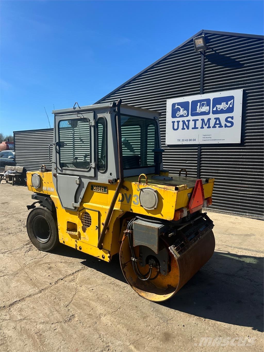 Hamm DW3 tromle Tandemjyrät