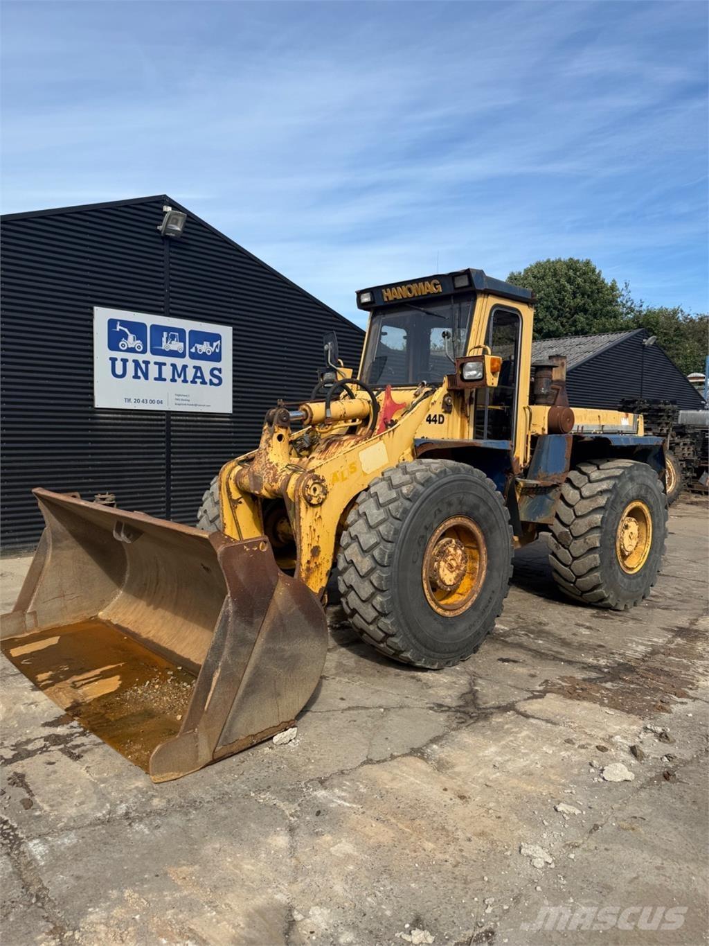 Hanomag 44D Pyöräkuormaajat