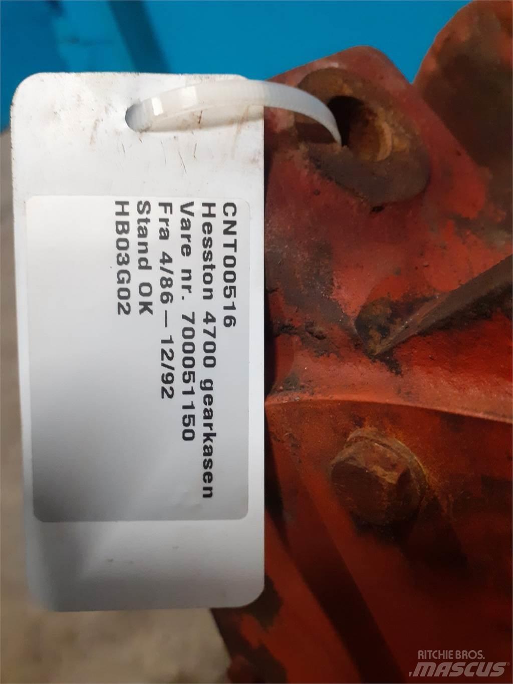 Hesston 4700 Vaihteisto