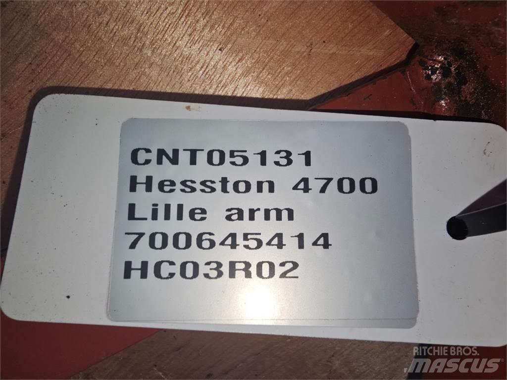 Hesston 4700 Muut heinä- ja tuorerehukoneet