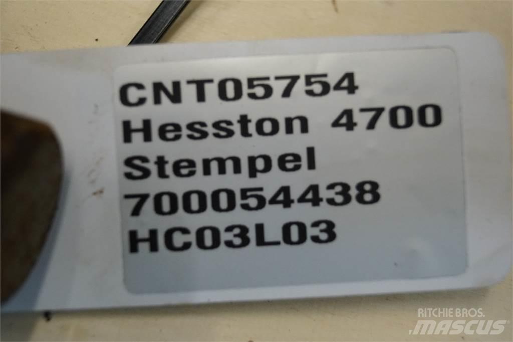 Hesston 4700 Hydrauliikka