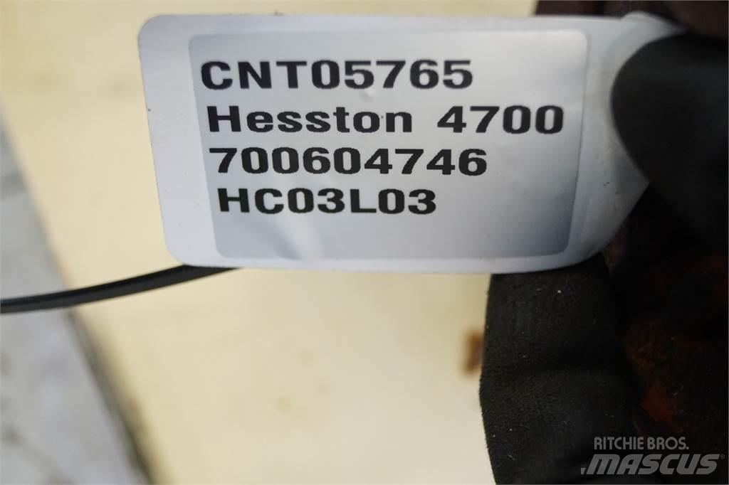 Hesston 4700 Lisävarusteet ja komponentit