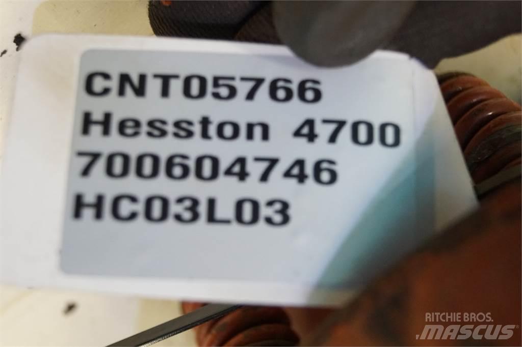 Hesston 4700 Lisävarusteet ja komponentit
