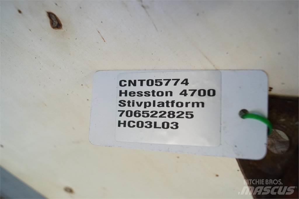 Hesston 4700 Lisävarusteet ja komponentit