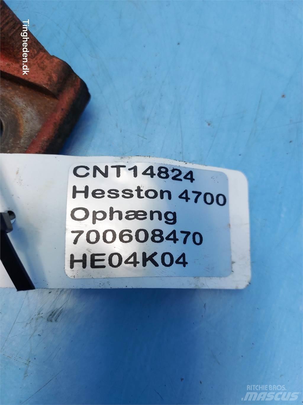 Hesston 4700 Muut heinä- ja tuorerehukoneet