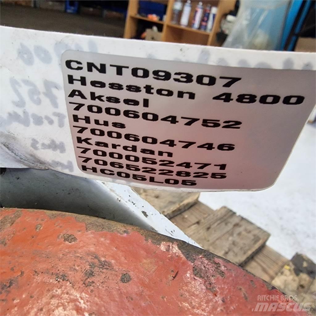 Hesston 4800 Lisävarusteet ja komponentit