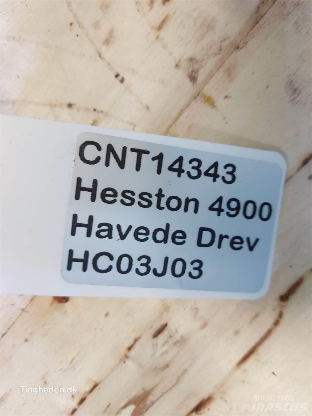 Hesston 4900 Vaihteisto