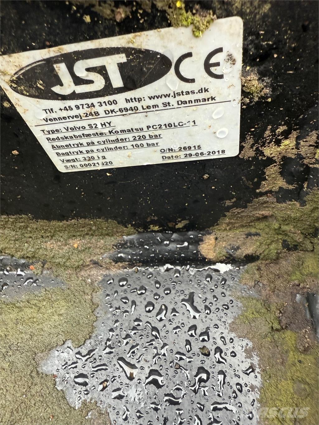  Hydraulisk fæste Pikakytkimet