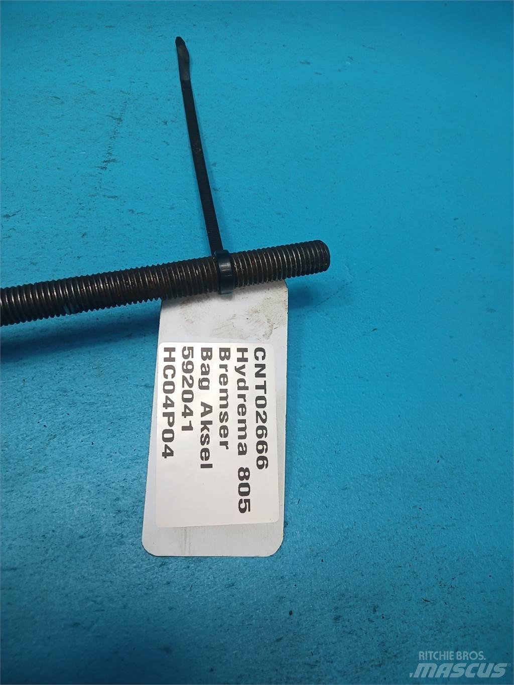 Hydrema 805 Akselit