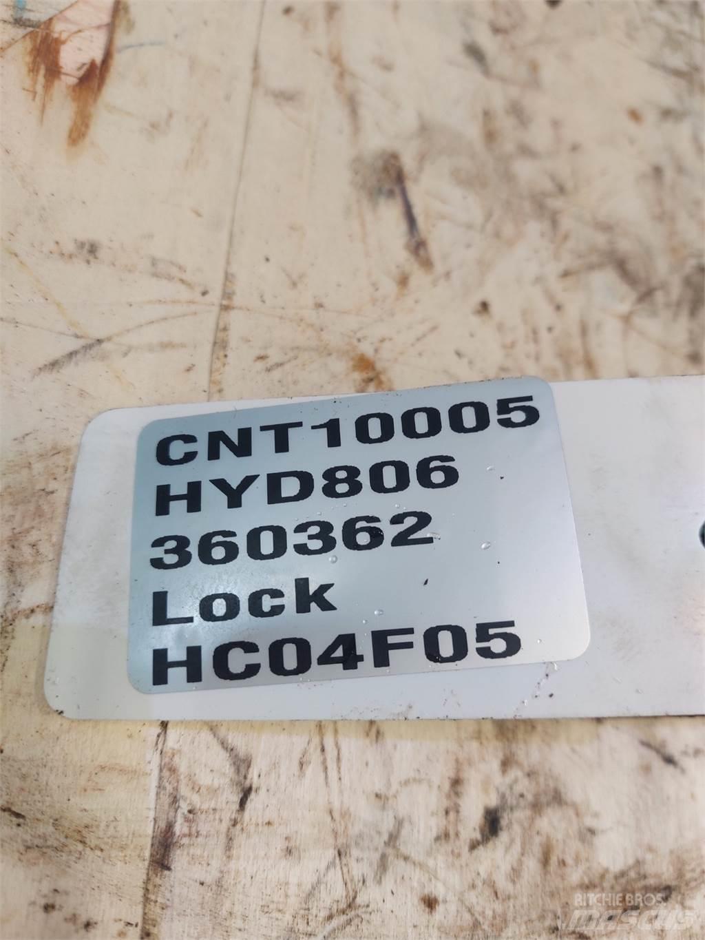 Hydrema 806 Nosturien osat ja lisävarusteet