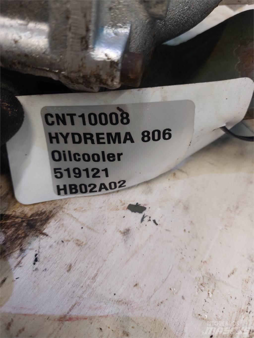 Hydrema 806 Jäähdyttimet