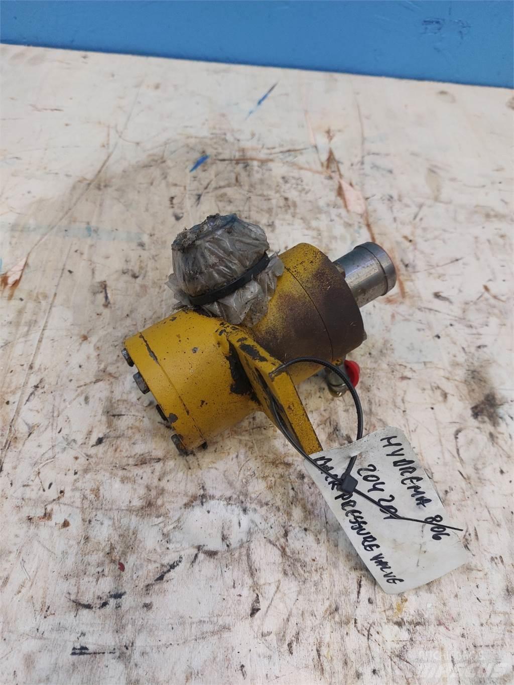 Hydrema 806 Hydrauliikka
