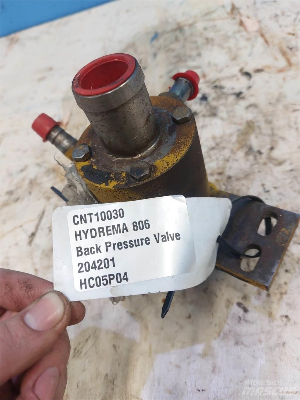 Hydrema 806 Hydrauliikka