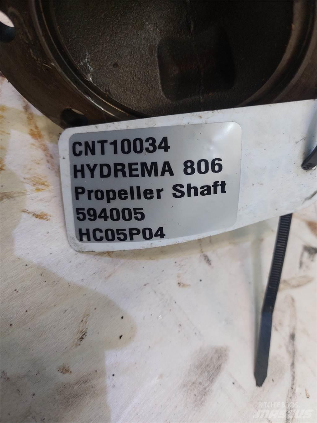 Hydrema 806 Akselit