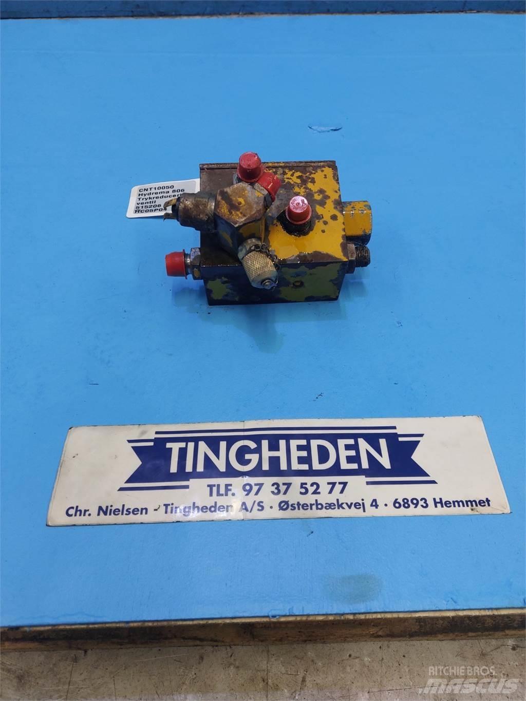 Hydrema 806 Hydrauliikka