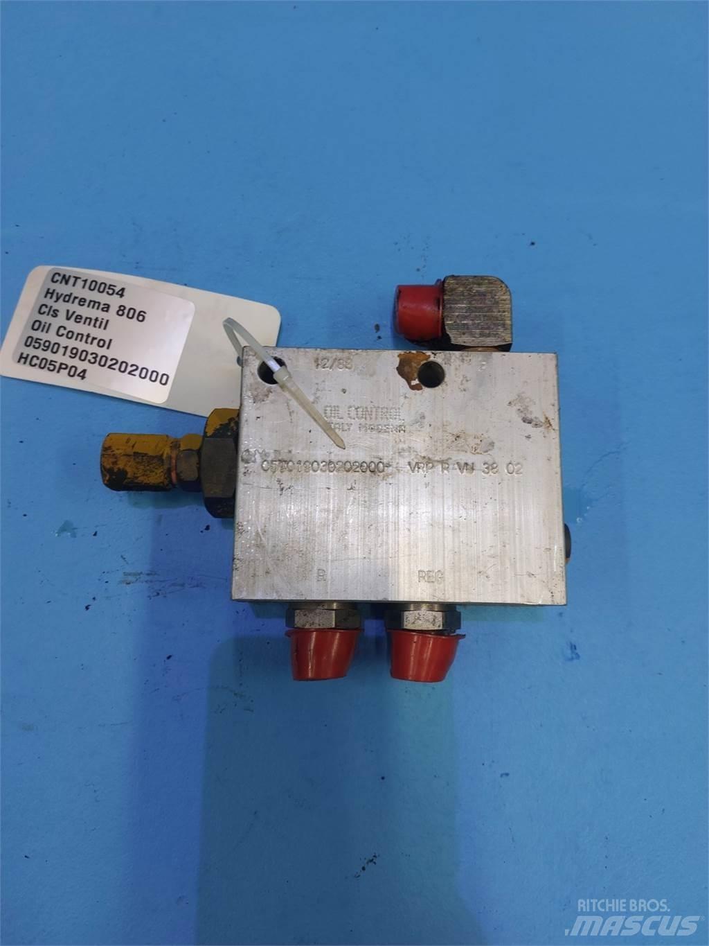 Hydrema 806 Hydrauliikka
