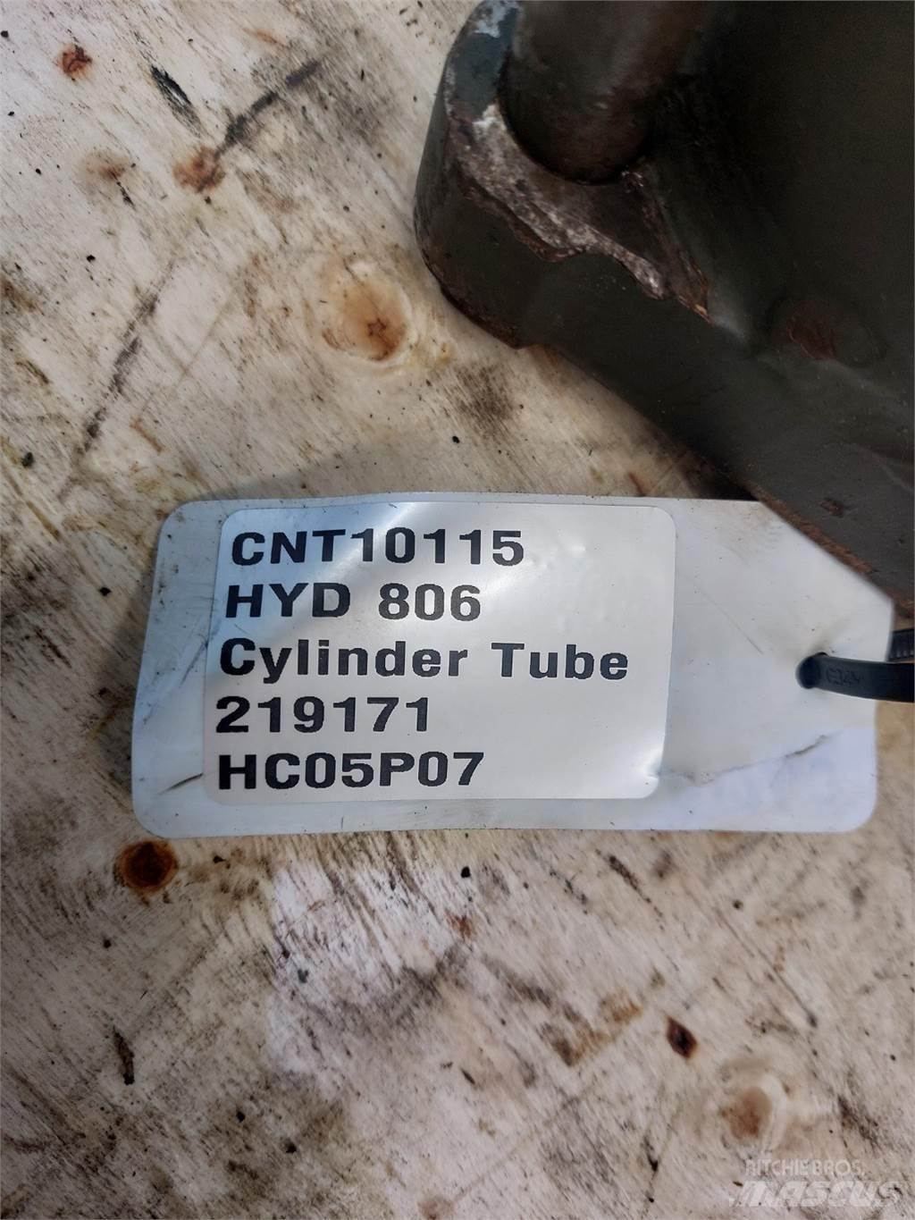 Hydrema 806 Hydrauliikka