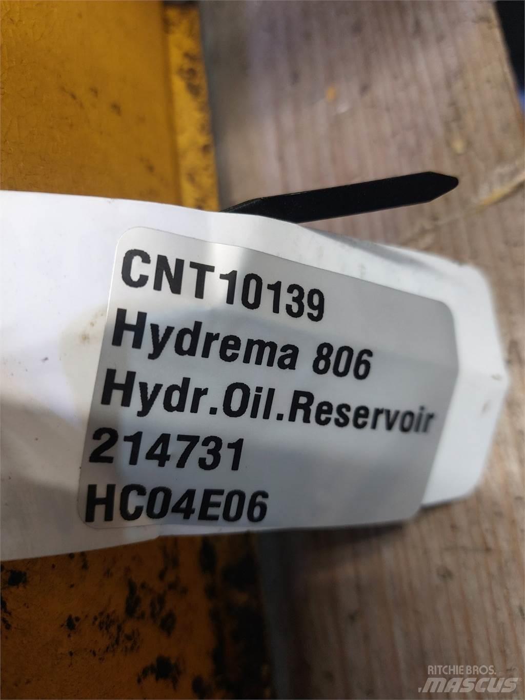 Hydrema 806 Hydrauliikka