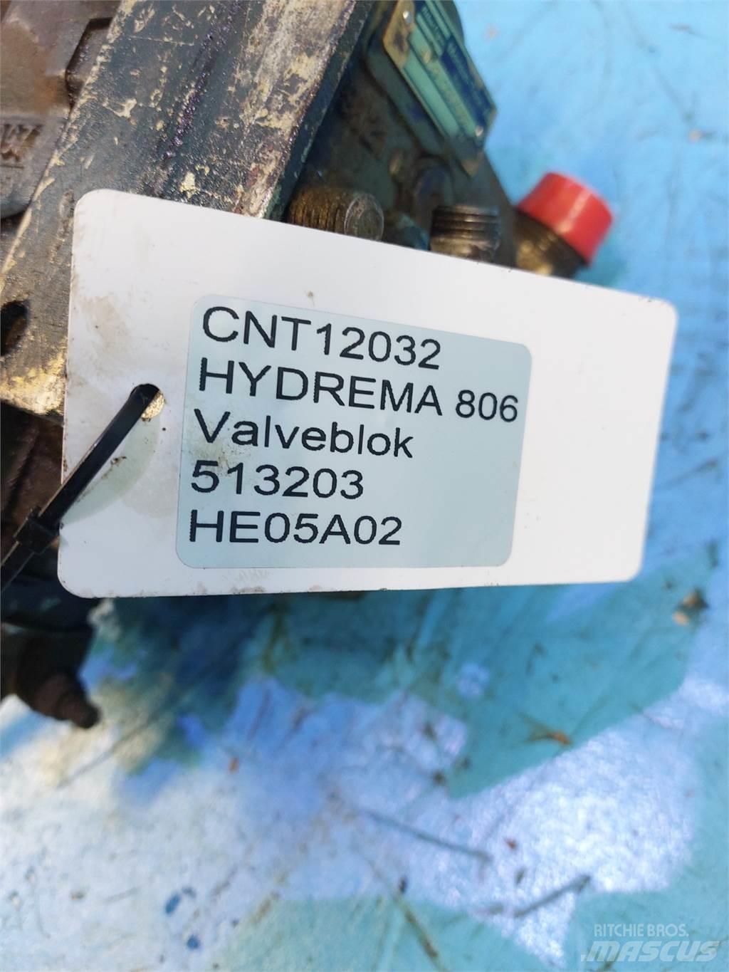 Hydrema 806 Hydrauliikka