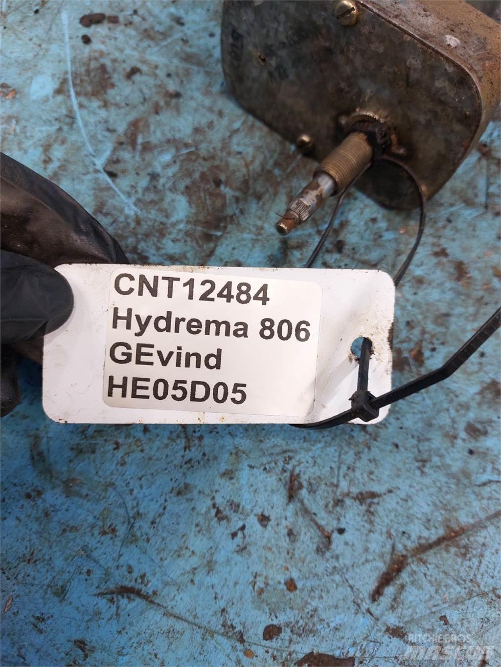 Hydrema 806 Sähkö ja elektroniikka