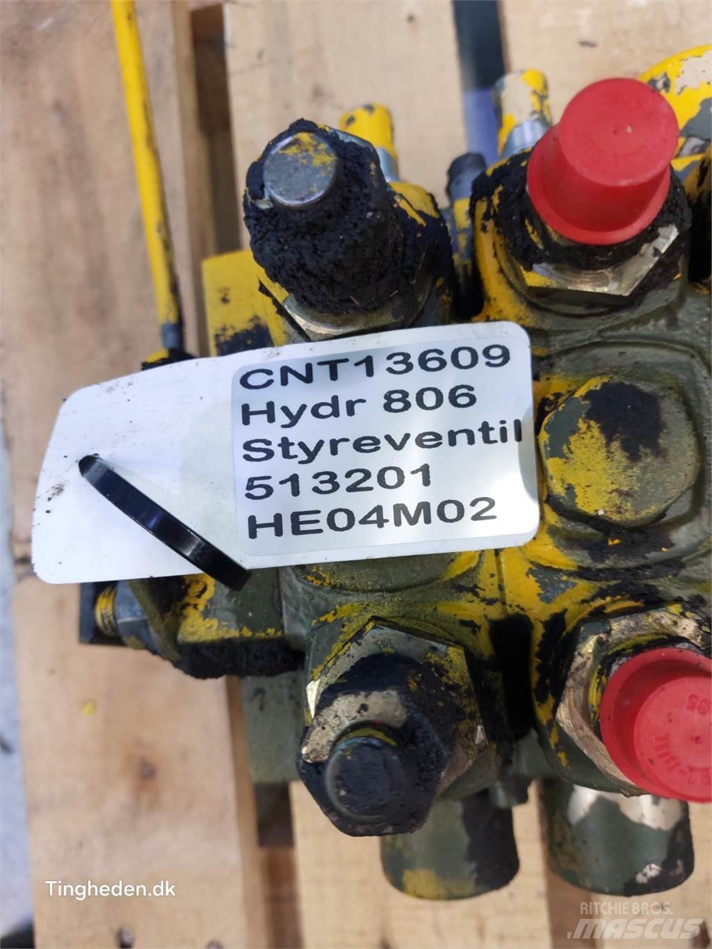 Hydrema 806 Hydrauliikka