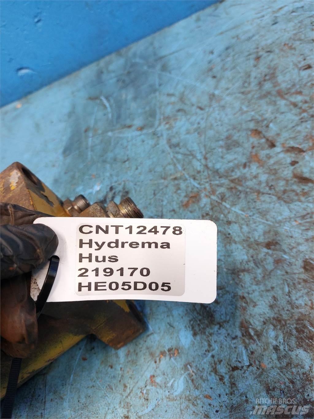 Hydrema 906 Hydrauliikka