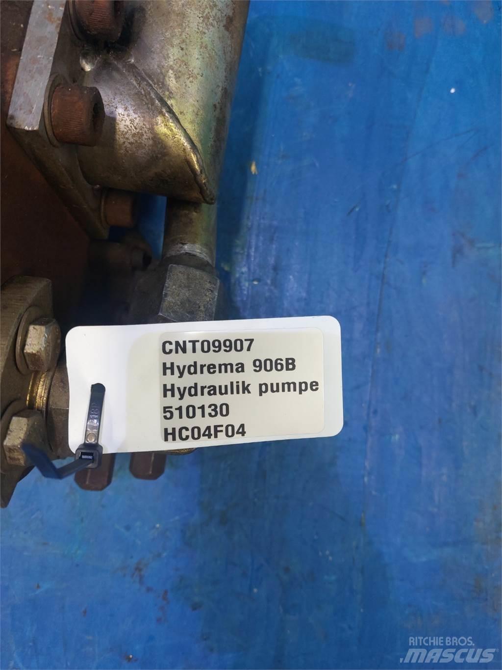 Hydrema 906B Hydrauliikka